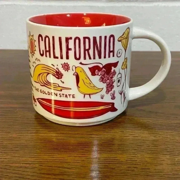 Starbucks HAWAII/CALIFORNIA"Been‎ There Series" Across the Globe Coffee Mug Set - Picture 9 of 13